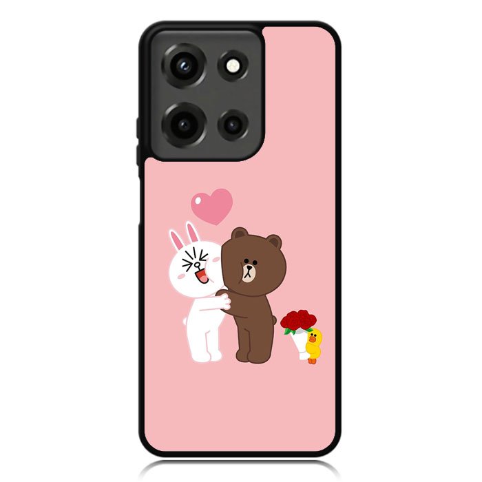 Line Brown Cony Motorola Moto G 5G 2025 Case OV6481