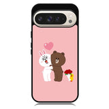 Line Brown Cony Google Pixel 10 Pro XL Case OV6481