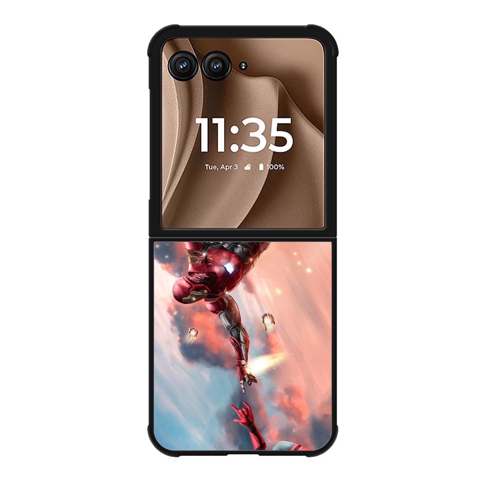 Spiderman Iron Man Motorola Moto RAZR Plus 2025 Case OV6644