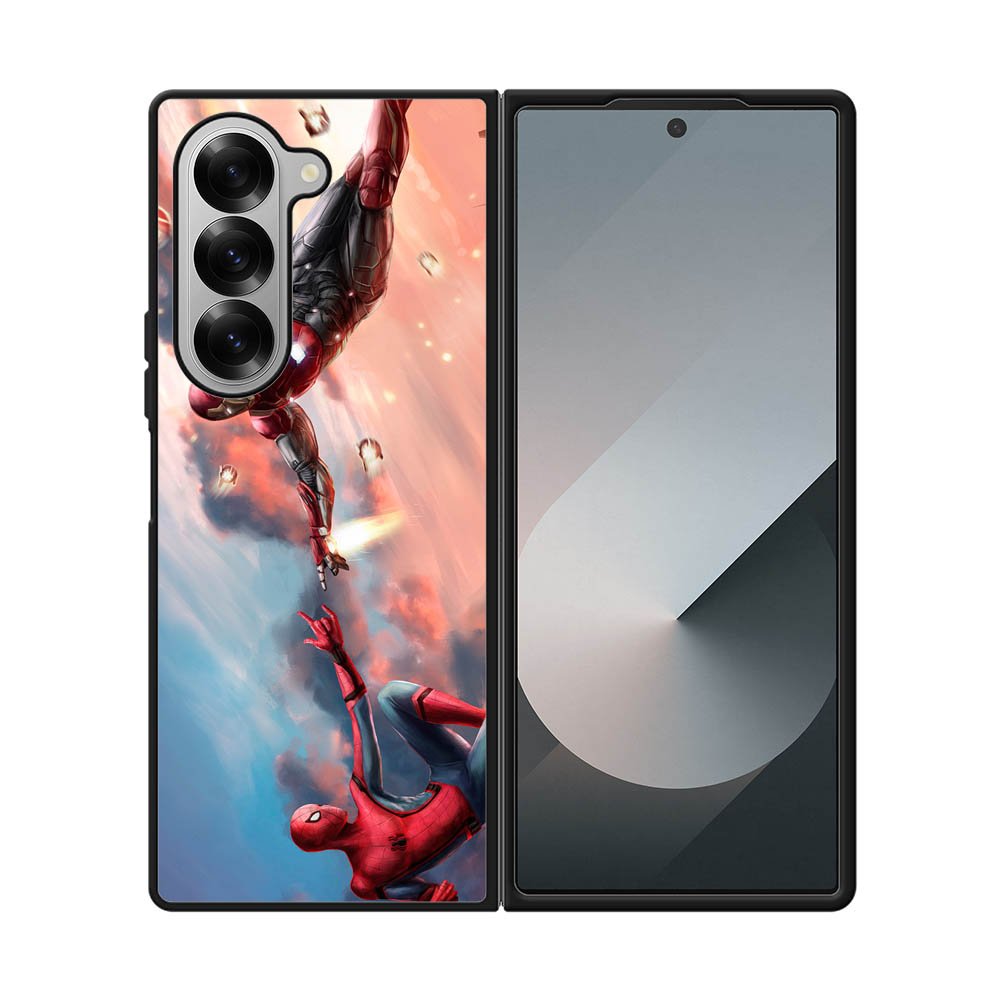 Spiderman Iron Man Samsung Galaxy Z Fold 7 5G Case QC6644