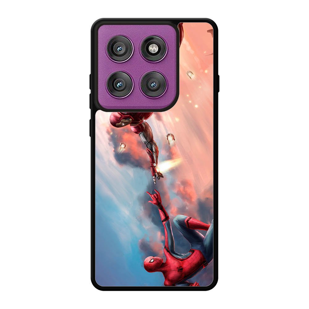 Spiderman Iron Man Motorola Moto Edge 60 Pro Case QC6644