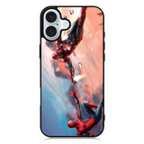 Spiderman Iron Man iPhone 16 Case QC6644