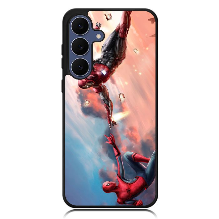 Spiderman Iron Man Samsung Galaxy S25 FE Case OV6644
