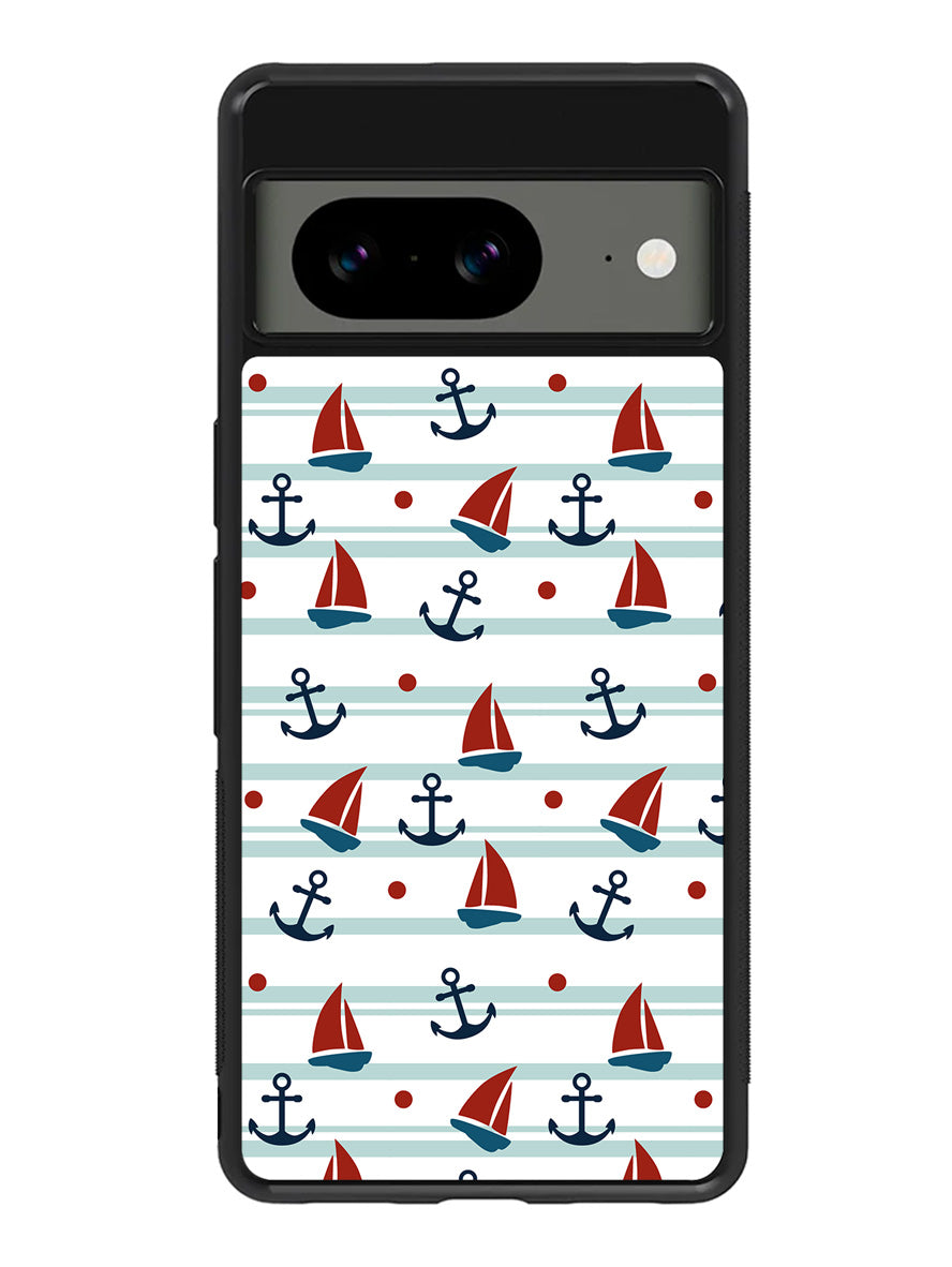 Sailor Pattern Google Pixel 8A Case QC6618