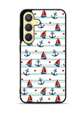 Sailor Pattern Samsung Galaxy S23 5G Case QC6618