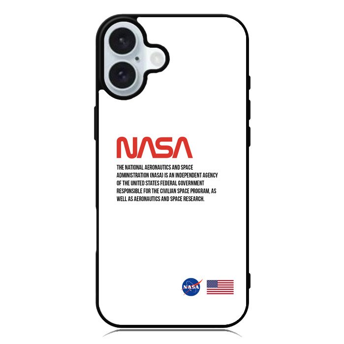 NASA Space iPhone 16 Plus Case QC6543