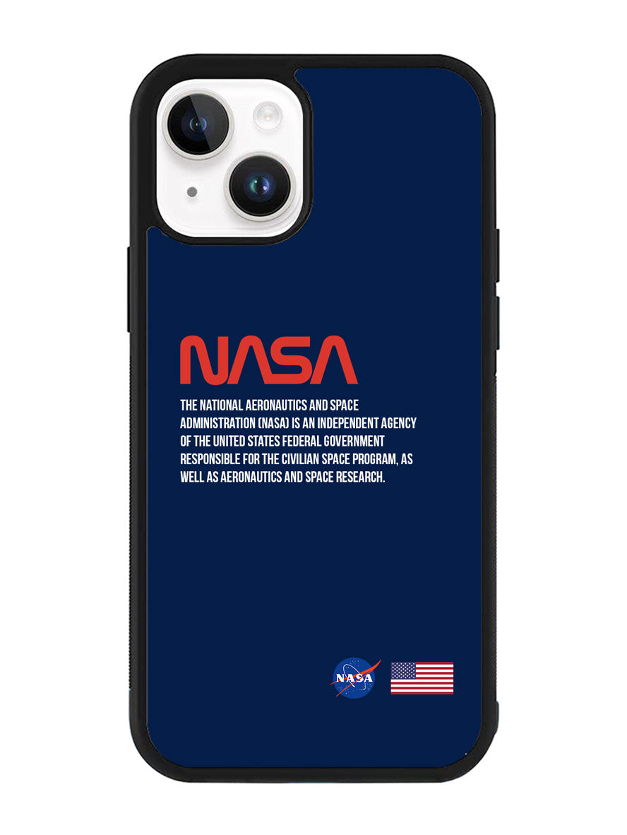 NASA Space iPhone 14 Plus Case QC3134