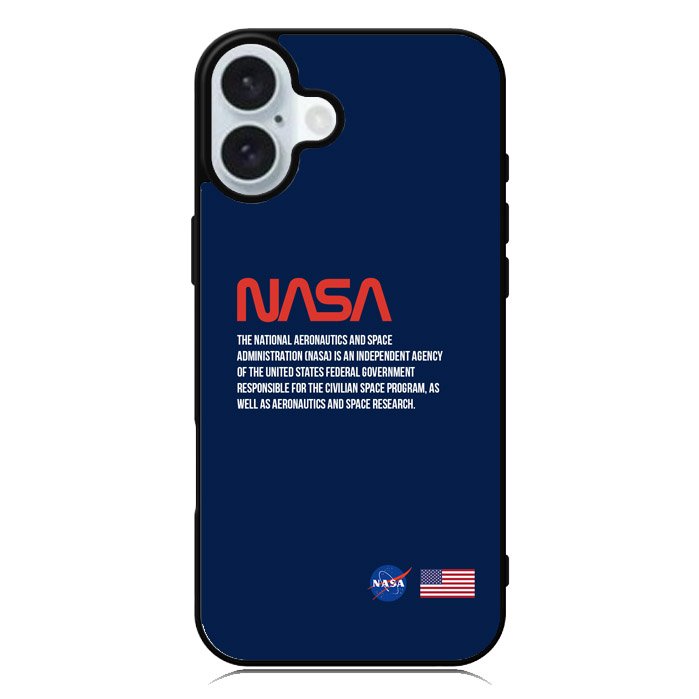 NASA Space iPhone 16 Plus Case QC3134