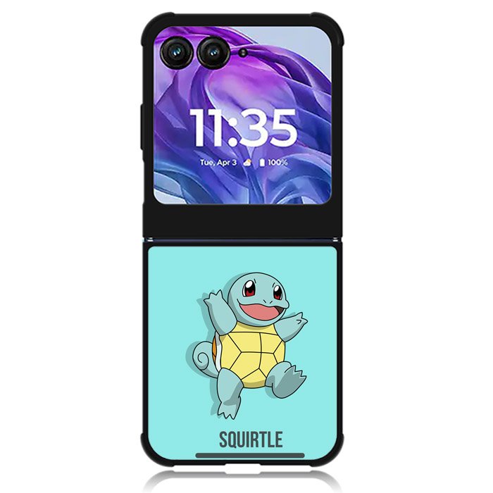 Squirtle Pokemon Motorola Moto Razr Plus 2024 , Moto Razr+ 2024 Case