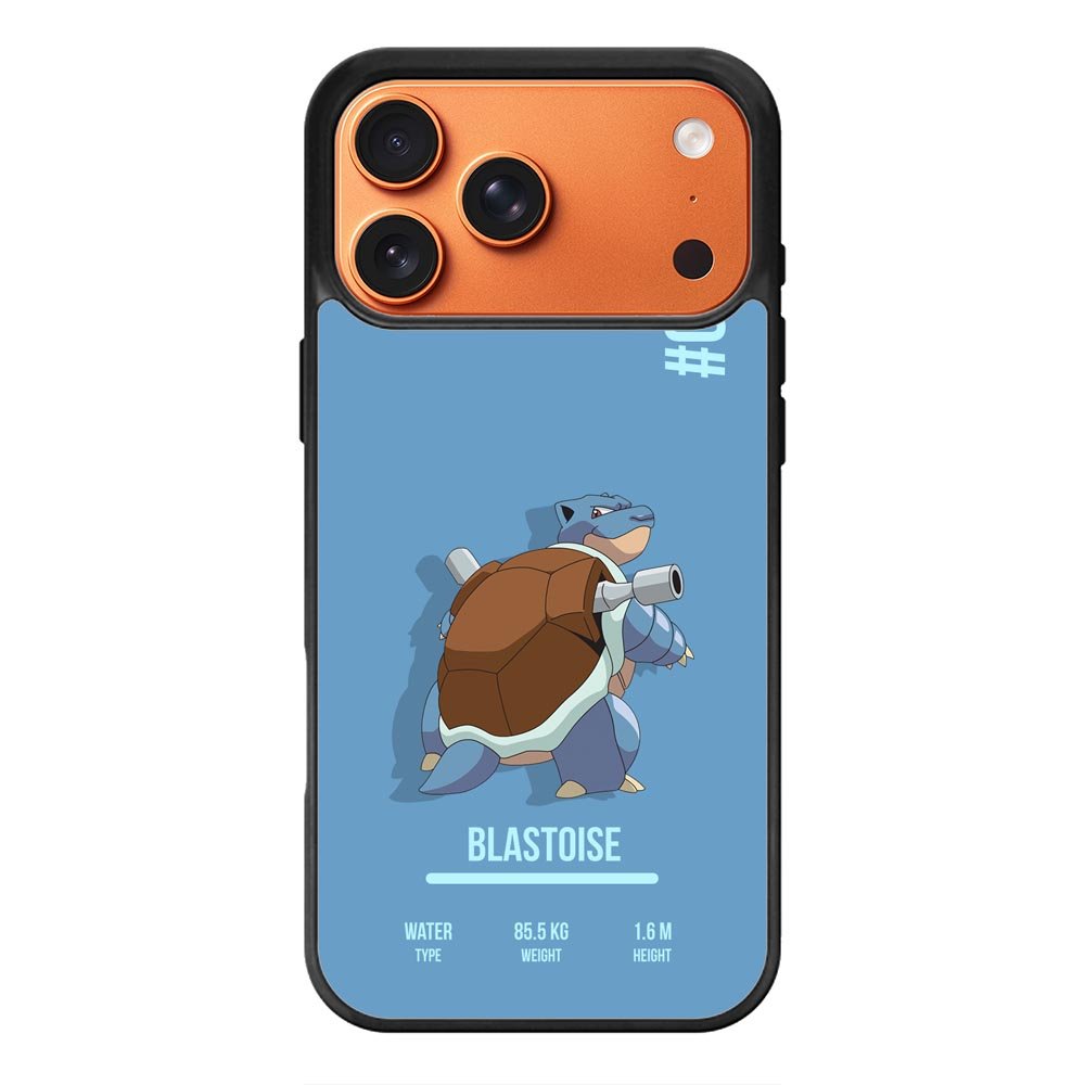 Blastoise Pokemon iPhone 17 Pro Max Case OV6223