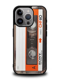 Retro Cassette Kaset iPhone 14 Pro Case QC6605