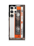 Retro Cassette Kaset Samsung Galaxy S23 Ultra 5G Case QC6605