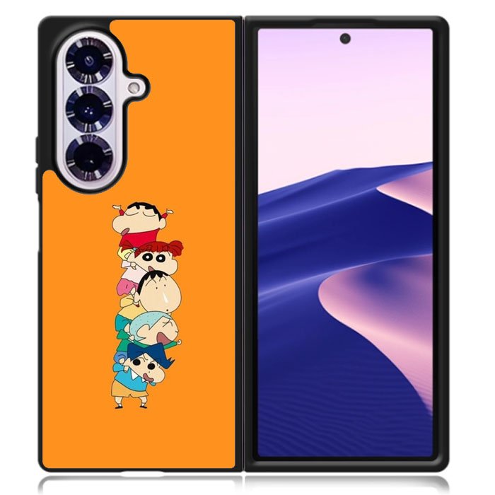 Crayon Shinchan Samsung Galaxy Z Fold 7 Case OV6280