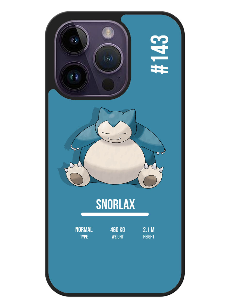Pokemon Snorlax 2nd iPhone 14 Pro Case