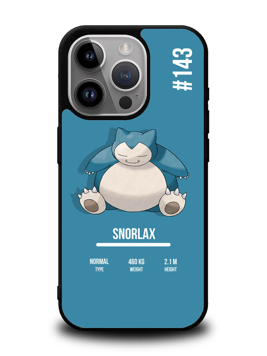 Pokemon Snorlax 2nd iPhone 16 Pro Case
