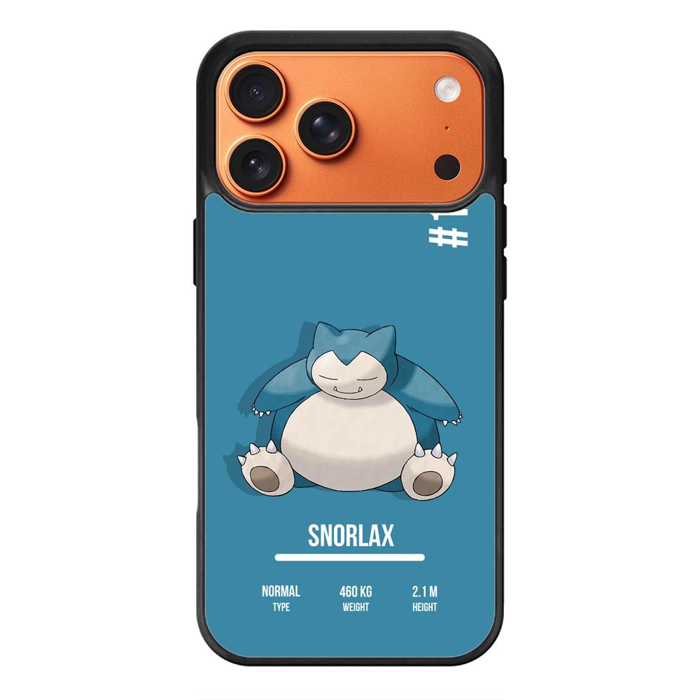 Pokemon Snorlax 2nd iPhone 17 Pro Case