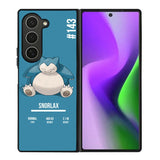 Pokemon Snorlax 2nd Samsung Galaxy Z Fold 6 Case
