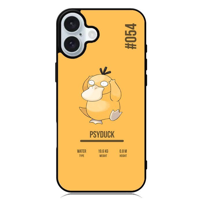 Pokemon Psyduck iPhone 16 Case QC2834