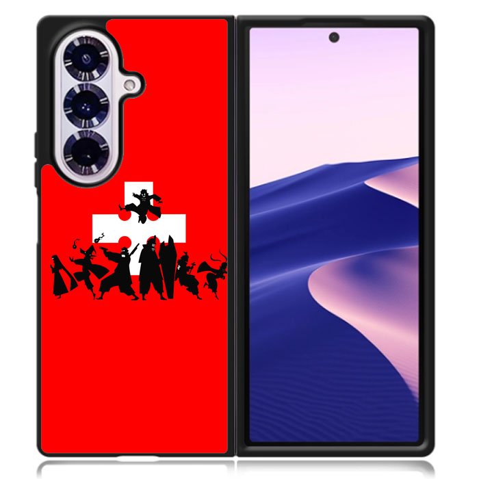 Fire Force Anime Samsung Galaxy Z Fold 7 Case OV4880