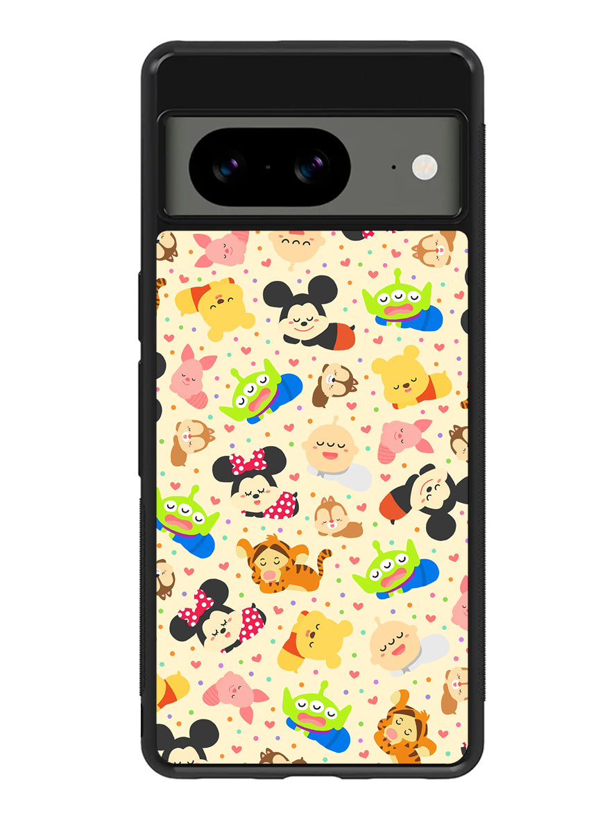 Disney Mickey Minnie Google Pixel 8A Case QC4712