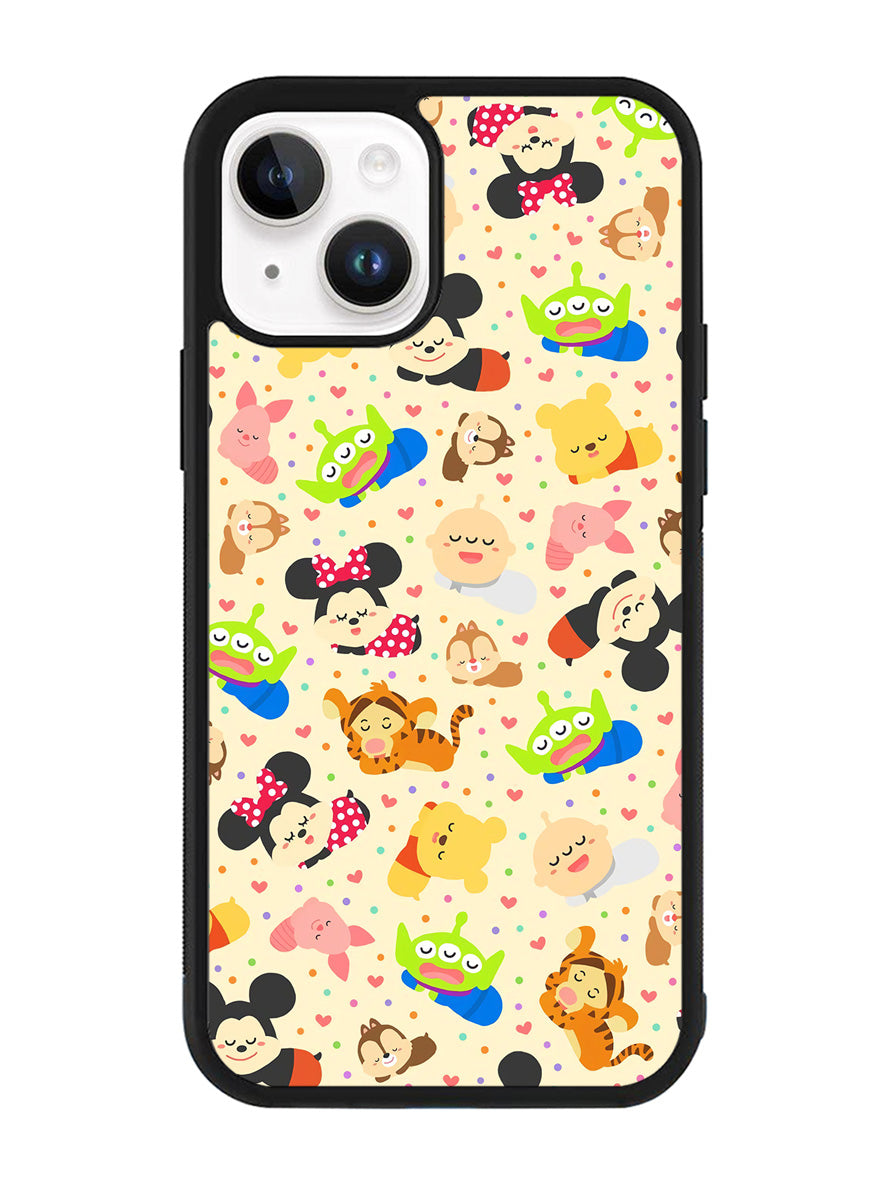 Disney Mickey Minnie iPhone 14 Plus Case QC4712