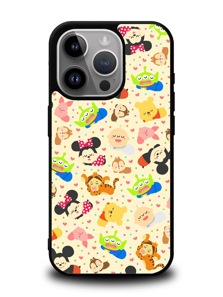 Disney Mickey Minnie iPhone 14 Pro Max Case QC4712