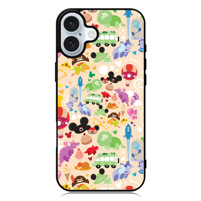 Disney Mickey Mouse iPhone 16 Plus Case QC4707
