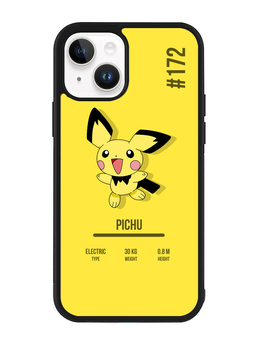 Pokemon Pichu iPhone 15 Plus Case OV6583