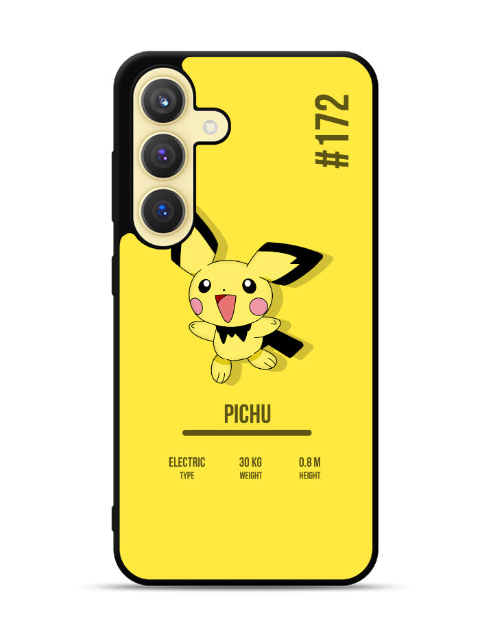 Pokemon Pichu Samsung Galaxy S24 Plus 5G , Samsung Galaxy S24+ 5G Case OV6583