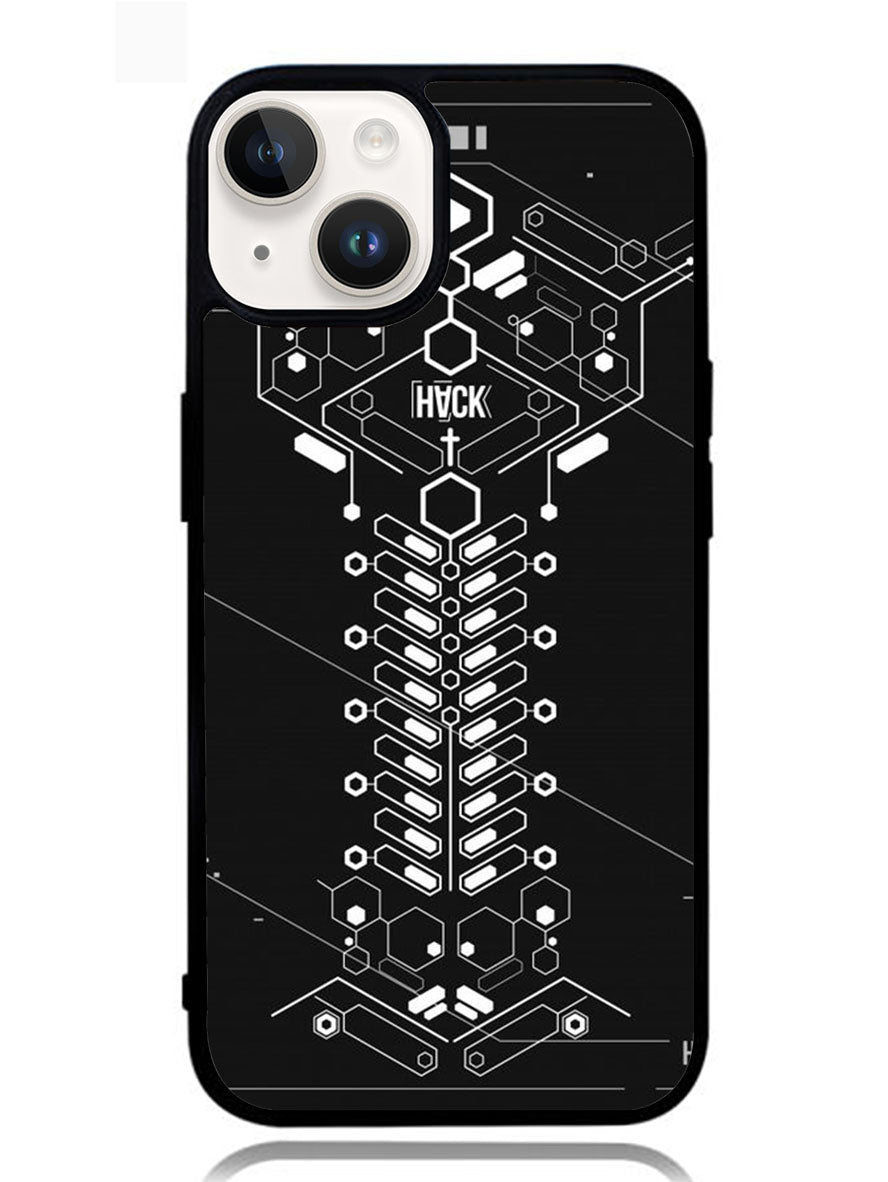 Cyberpunk Tech iPhone 14 Case OV2802