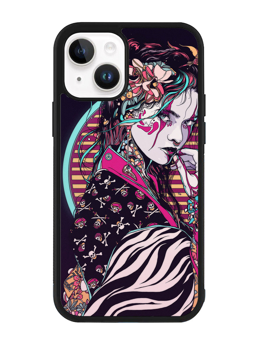 Geisha Japan iPhone 15 Case OV6396
