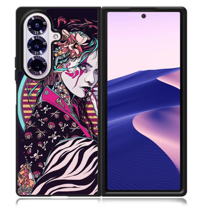 Geisha Japan Samsung Galaxy Z Fold 7 Case OV6396
