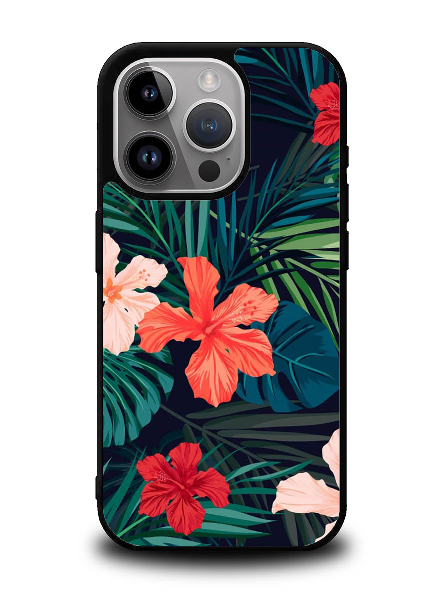 Tropical Floral iPhone 16 Pro Case