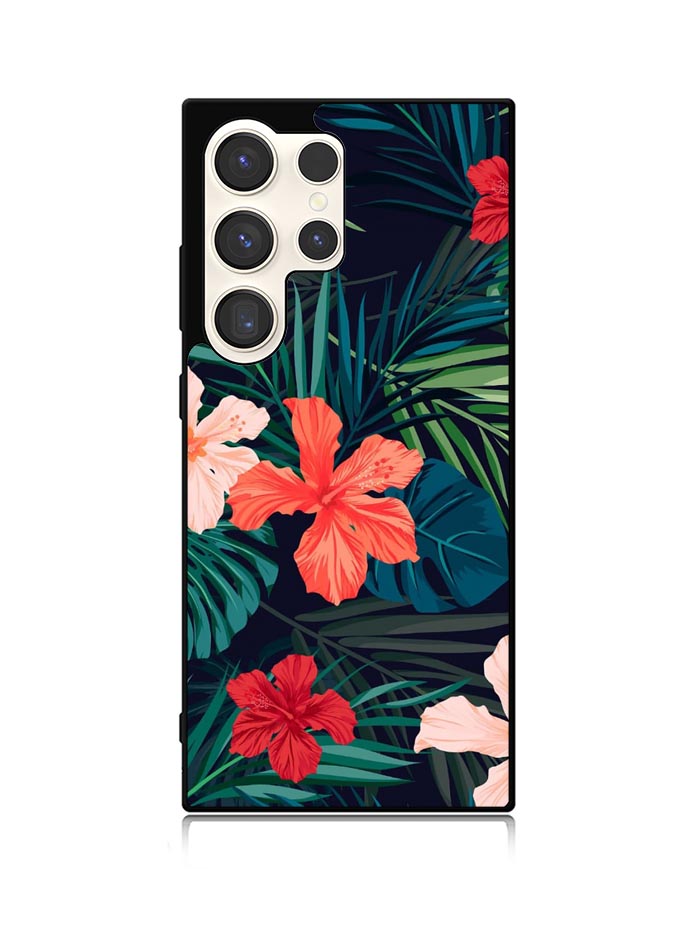 Tropical Floral Samsung Galaxy S25 Ultra 5G Case