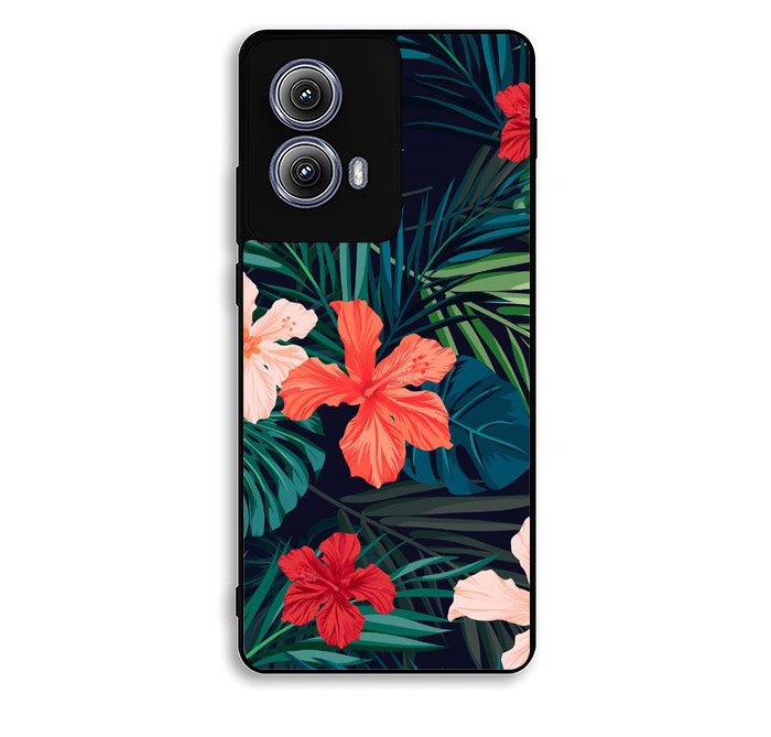 Tropical Floral Motorola Moto Edge 2024 Case OV2158
