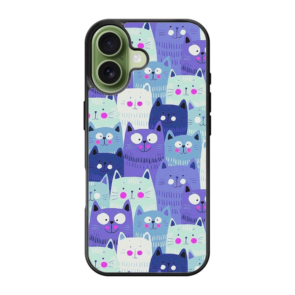 Cat Pattern iPhone 17 Case OV6246