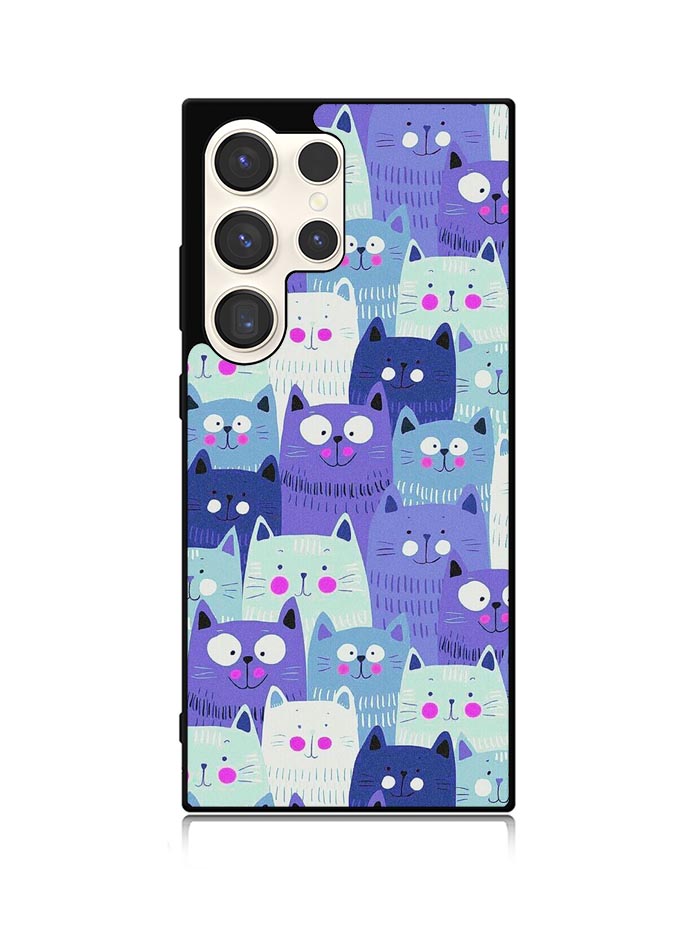 Cat Pattern Samsung Galaxy S24 Ultra 5G Case OV6246