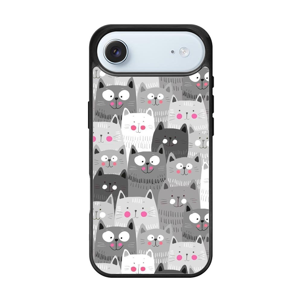 Cat Pattern iPhone Air Case