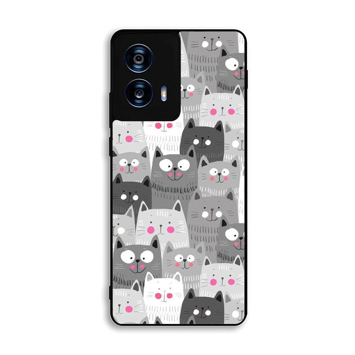 Cat Pattern Motorola Moto G Power 5G 2024 Case OV7307