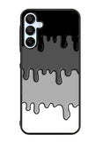 Ink Black White Samsung Galaxy A35 5G Case OV6778