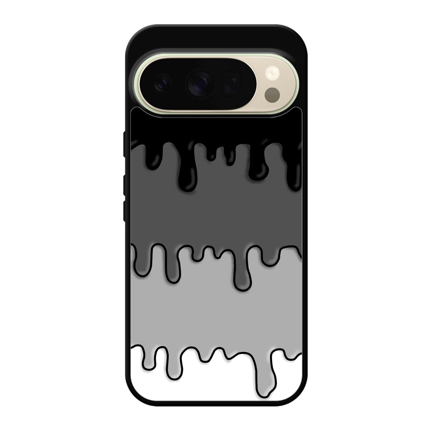 Ink Black White Google Pixel 10 Pro XL Case OV6778