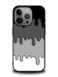 Ink Black White iPhone 16 Pro Case OV6778