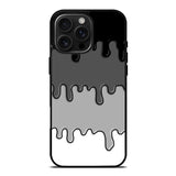 Ink Black White iPhone 16 Pro Case OV6778