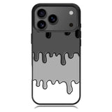 Ink Black White iPhone 17 Pro Case OV6778