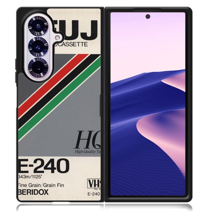 Retro VHS Box Samsung Galaxy Z Fold 7 Case OV6784