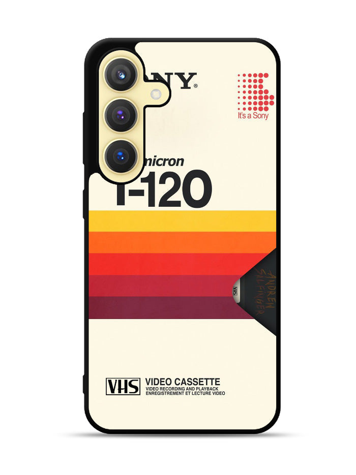 Retro VHS Box Samsung Galaxy S25 5G Case OV6786