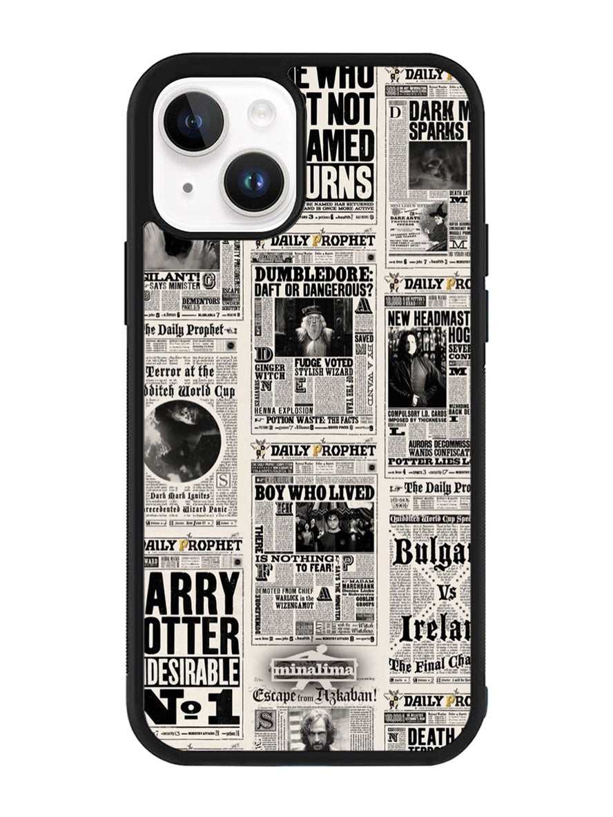 Harry Potter Daily Prophet iPhone 15 Case OV5157