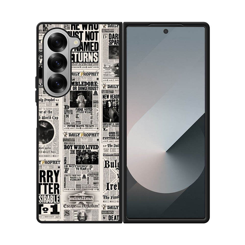 Harry Potter Daily Prophet Samsung Galaxy Z Fold 7 5G Case QC5157