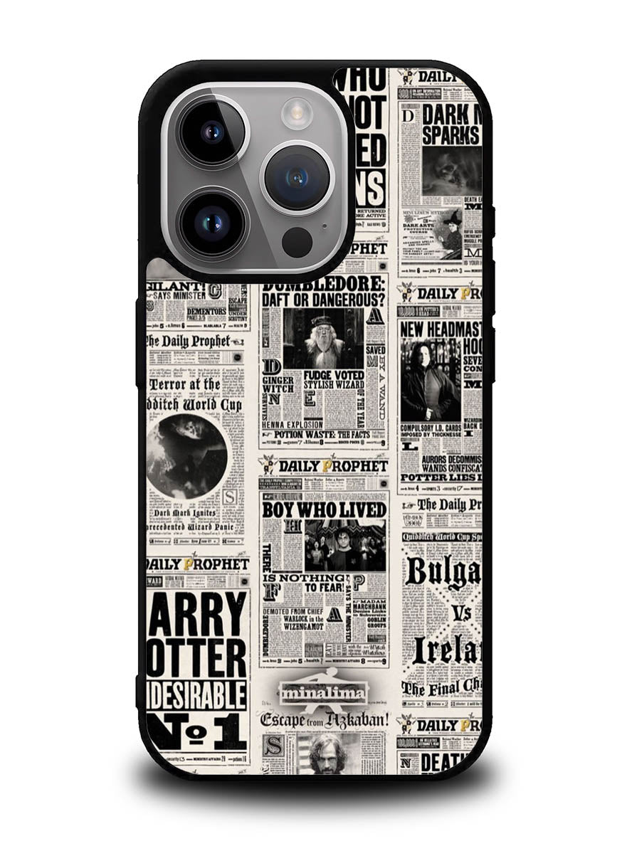 Harry Potter Daily Prophet iPhone 15 Pro Max Case OV5157