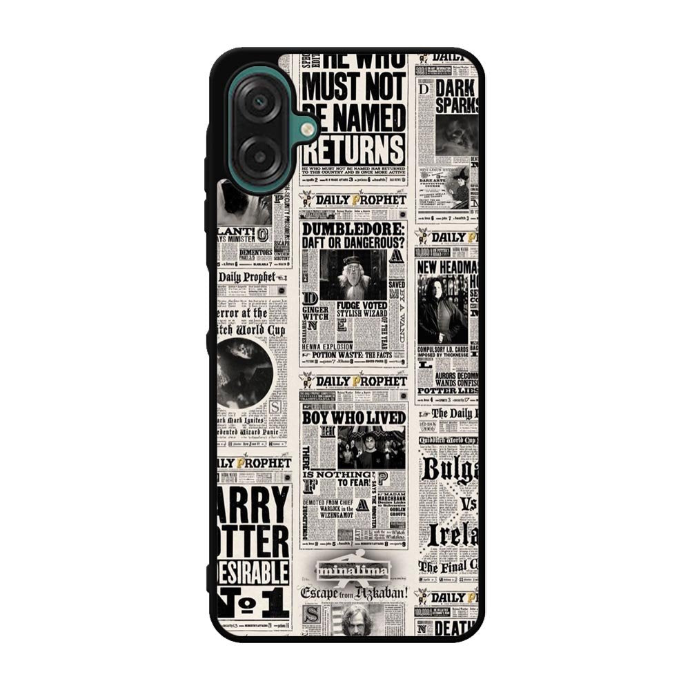 Harry Potter Daily Prophet Samsung Galaxy A07 Case QC5157